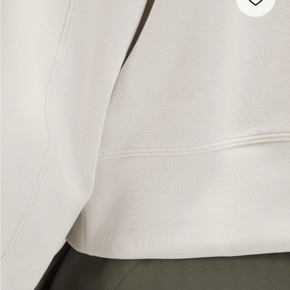 Lululemon NWT Softstream Perfectly Oversized Cropped Crew - Picture 3 of 6